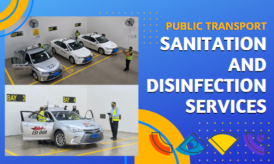 Our Public Transport Cleaning Includes Sanitisation Services