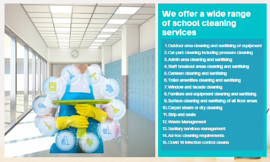 Pic 2 - School Cleaning Services in Sydney